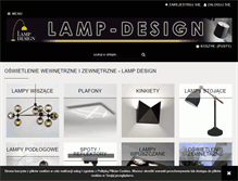 Tablet Screenshot of lampdesign.pl